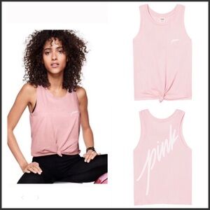 VS PINK TWIST KNOT TANK TOP